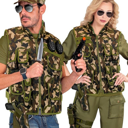 TACTISCH HOLSTER CAMOUFLAGE van Widmann koop je bij Partywinkel