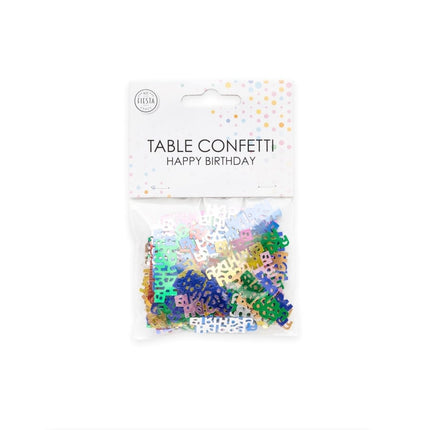 Tafelconfetti Happy Birthday van WeFiesta koop je bij Partywinkel