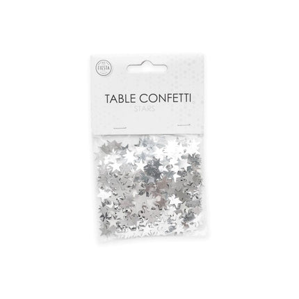 Tafelconfetti Ster Zilver van WeFiesta koop je bij Partywinkel