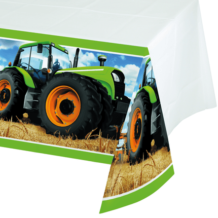 Tafelkleed Traktor 2,59m van Creative Converting koop je bij Partywinkel