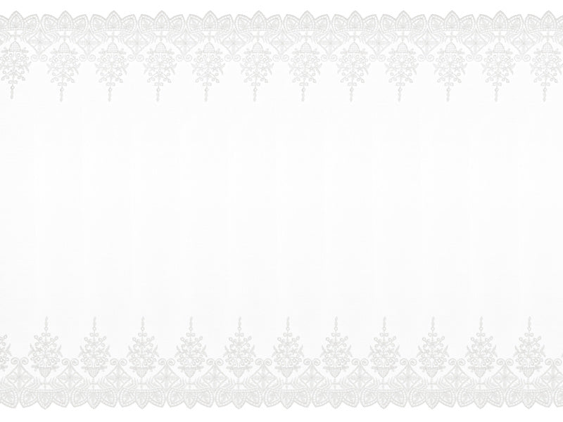 Tafelloper Kant Wit 45cm 9m van Partydeco koop je bij Partywinkel