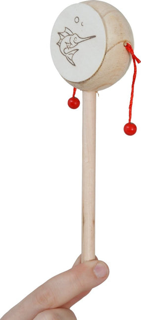 Tambourine rattle 20 cm van Fiestas Guirca koop je bij Partywinkel