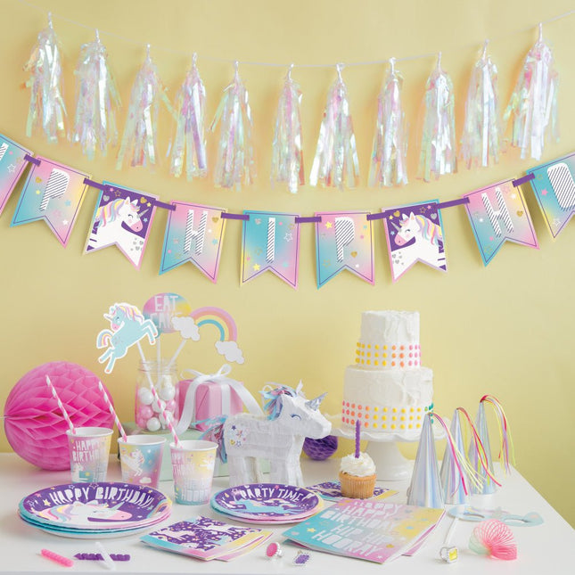 Tassel Slinger Parelmoer 2,74m van Unique koop je bij Partywinkel