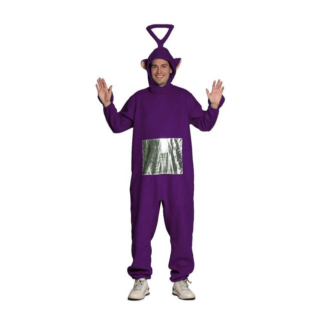 Teletubbies Kostuum Paars van Partychimp koop je bij Partywinkel