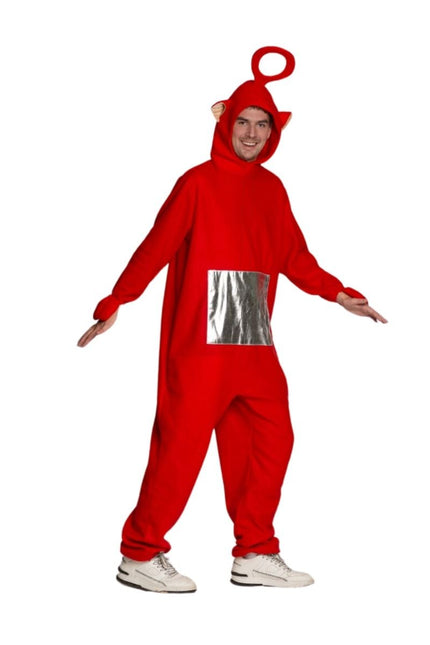 Teletubbies Kostuum Rood van Partychimp koop je bij Partywinkel