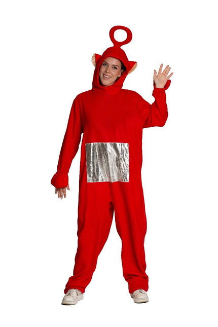 Teletubbies Kostuum Rood van Partychimp koop je bij Partywinkel