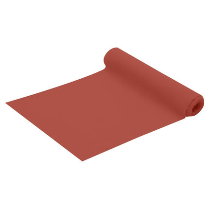 Runner da tavolo rosso in terracotta 5m
