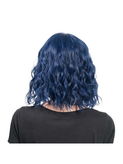 Tessa Pruik Blauw 35cm van CHAKS koop je bij Partywinkel