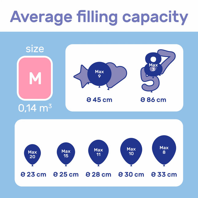 Bombola di elio per 20 palloncini