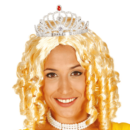 Tiara Gekleurde Diamantjes van Fiestas Guirca koop je bij Partywinkel