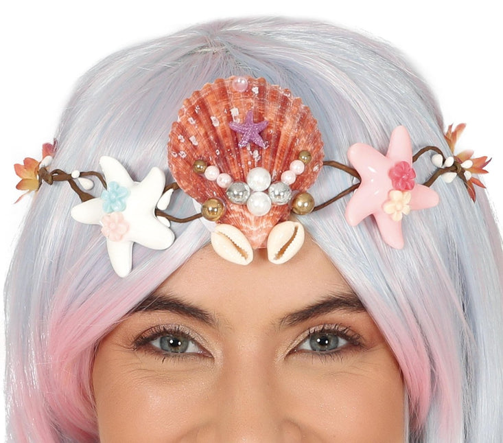 Tiara Schelp van Fiestas Guirca koop je bij Partywinkel