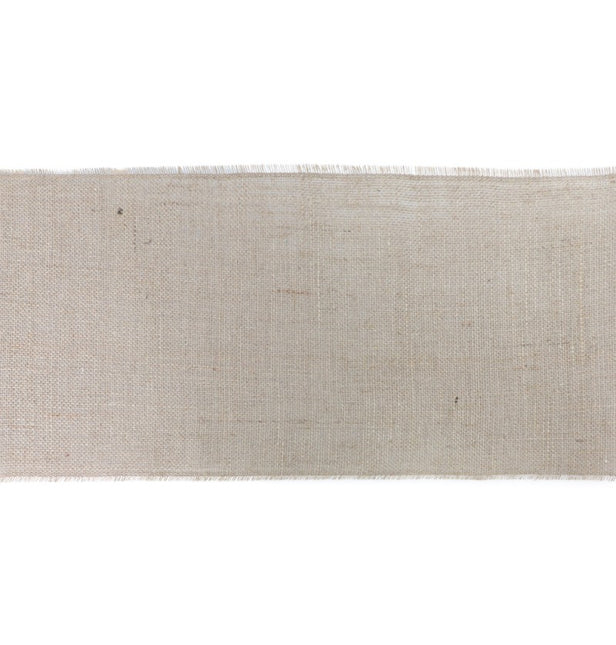 Runner da tavolo beige in iuta 5m