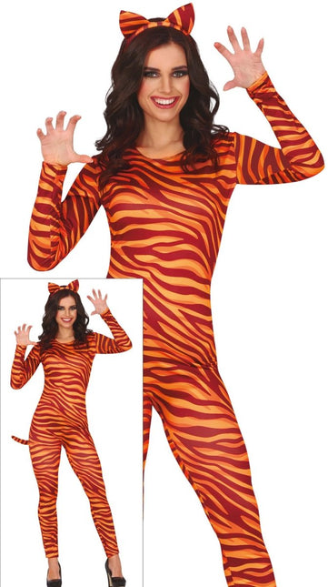 Tijger Kostuum Dames - Partywinkel - 8434077860380