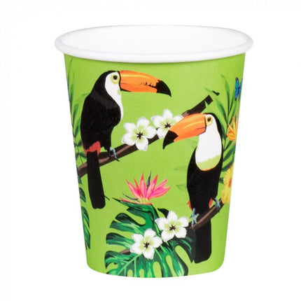 Toekan Bekertjes 250ml 6st van Boland koop je bij Partywinkel