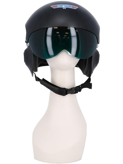 Top Gun Helm Zwart van Smiffys koop je bij Partywinkel