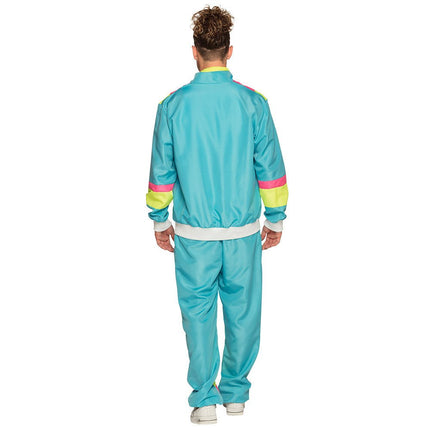 Trainingspak Fout Heren Blauw van Boland koop je bij Partywinkel