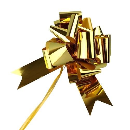 Trekstrik goud XL (Ø250mm) van Haza Witbaard koop je bij Partywinkel