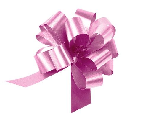 Fiocco di tiro rosa chiaro grande (Ø150mm)