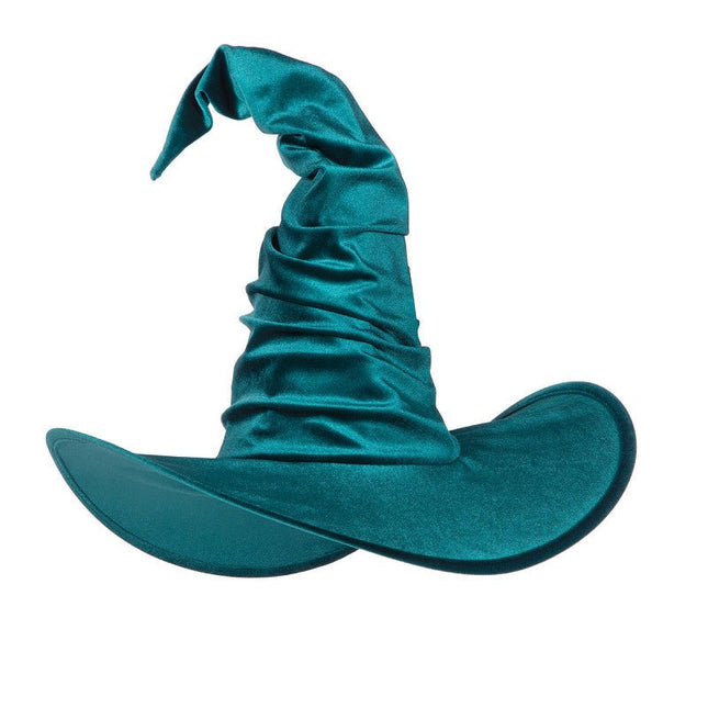 Turquoise Heksenhoed van Wilbers & Wilbers koop je bij Partywinkel