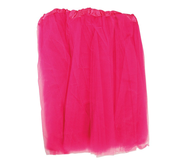 Tutu Neon Fuchsia 40cm van Fiestas Guirca koop je bij Partywinkel