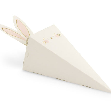 Uitdeelbox Konijn 26cm 6st van Partydeco koop je bij Partywinkel