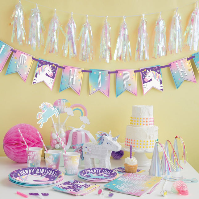 Uitdeelcadeautjes Speelgoed Ringen Edelsteen 3cm 24st van Unique koop je bij Partywinkel