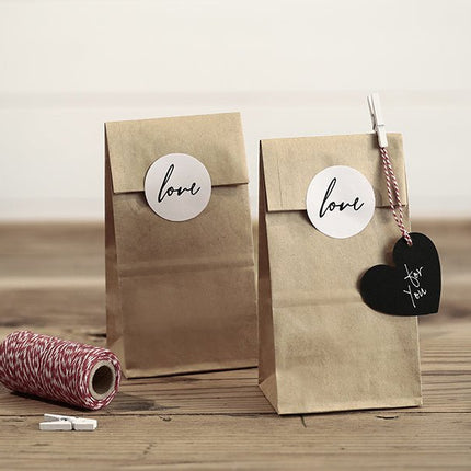 Uitdeelzakjes Love 6st van Partydeco koop je bij Partywinkel