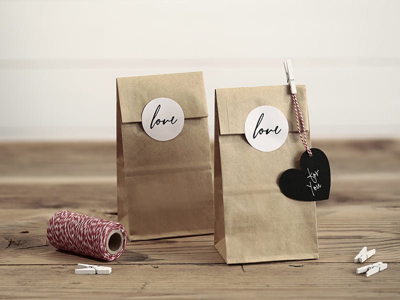 Uitdeelzakjes Love 6st van Partydeco koop je bij Partywinkel