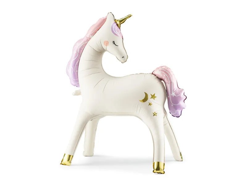 Unicorn Ballon 95cm van Partydeco koop je bij Partywinkel