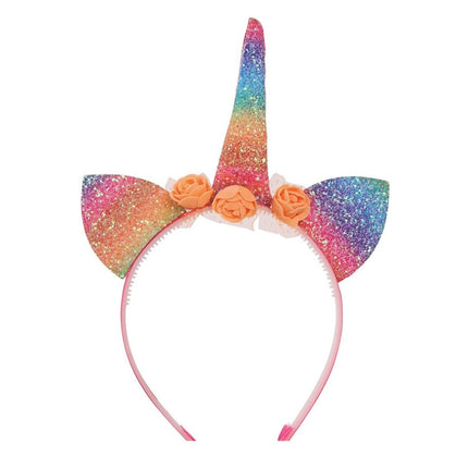 Unicorn Haarband Gekleurd van Fiestas Guirca koop je bij Partywinkel
