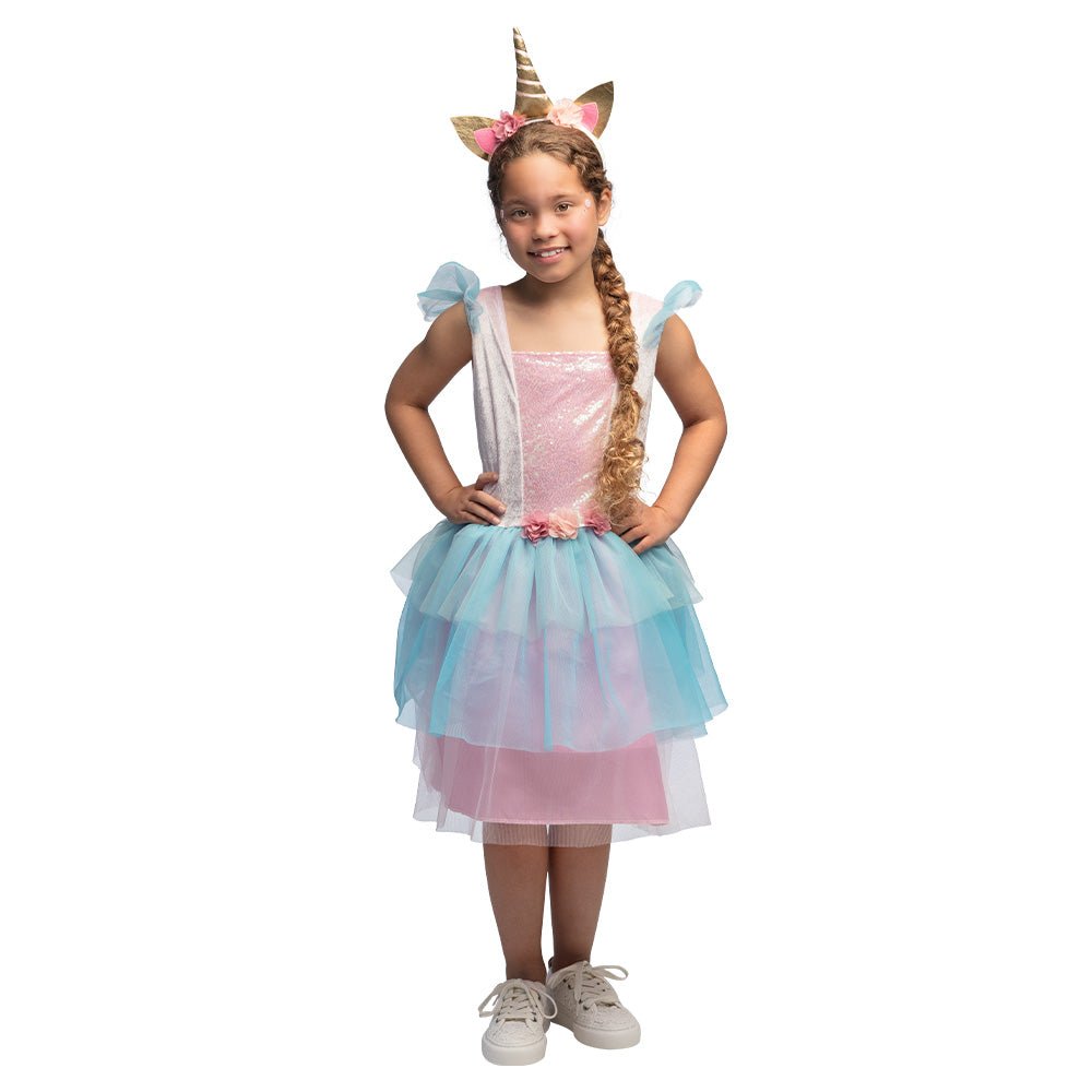 Vestito da unicorno per bambina – Partywinkel - Main Image