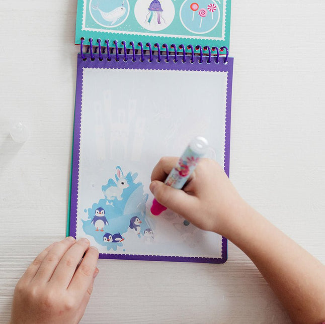 Unicorn Kleurboek Met Water - Partywinkel - 8714274025806