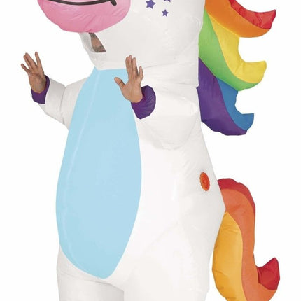 Unicorn Kostuum Opblaasbaar van Fiestas Guirca koop je bij Partywinkel