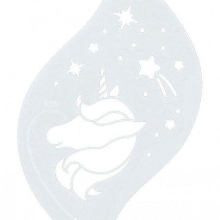 Unicorn Make Up Sjabloon Sterren van Superstar koop je bij Partywinkel