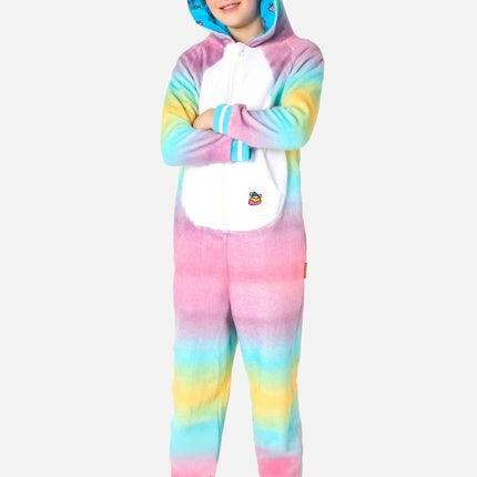 Unicorn Onesie Gekleurd Kind - Partywinkel - 8720629387741