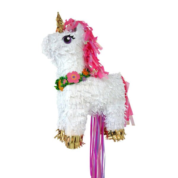 Unicorn Trekpinata 50cm van Riethmueller koop je bij Partywinkel