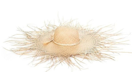 Unisex Strohoed Naturel van Orlob koop je bij Partywinkel