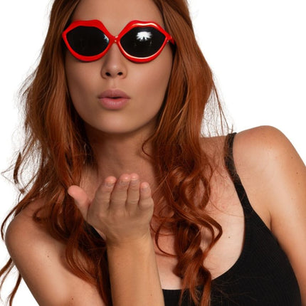 Occhiali Labbra Rosse