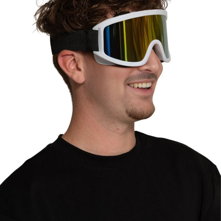 Occhiali da sci bianchi