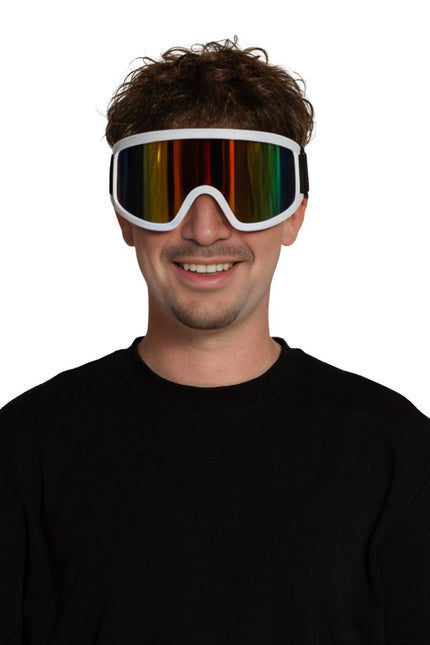 Occhiali da sci bianchi