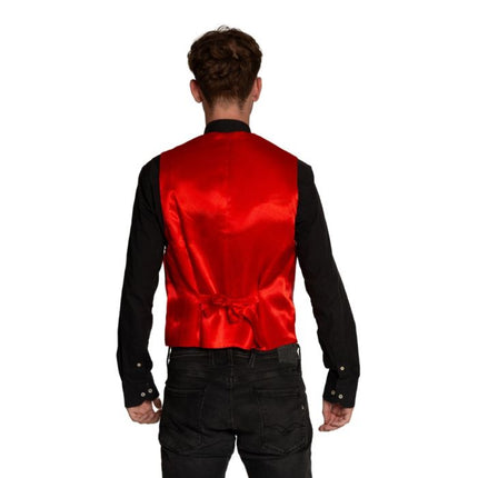 Cardigan + fiocco rosso