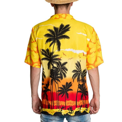 Camicia hawaiana Paradise Yellow