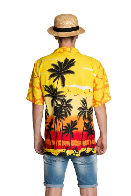 Camicia hawaiana Paradise Yellow