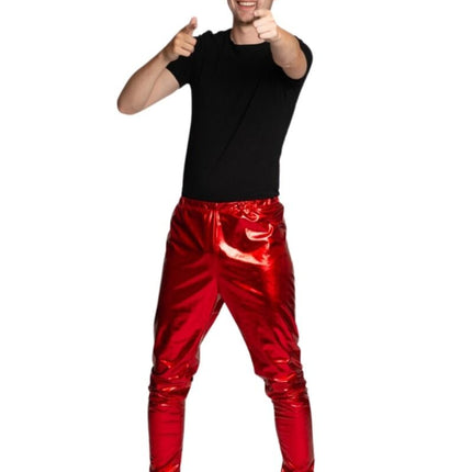 Pantaloni Disco anni '70 rossi