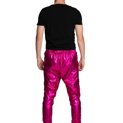 Pantaloni Disco anni '70 rosa
