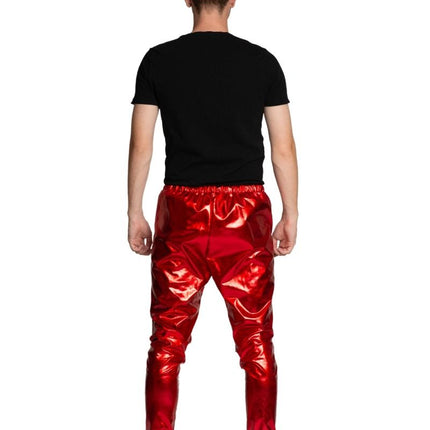 Pantaloni Disco anni '70 rossi