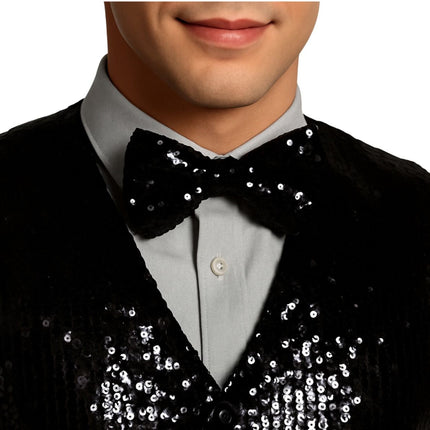 Gilet + papillon nero