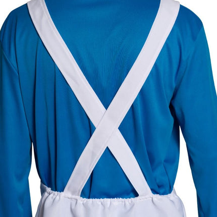 Costume da Puffo Bianco Blu Uomo