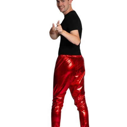 Pantaloni Disco anni '70 rossi