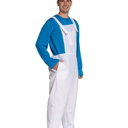 Costume da Puffo Bianco Blu Uomo